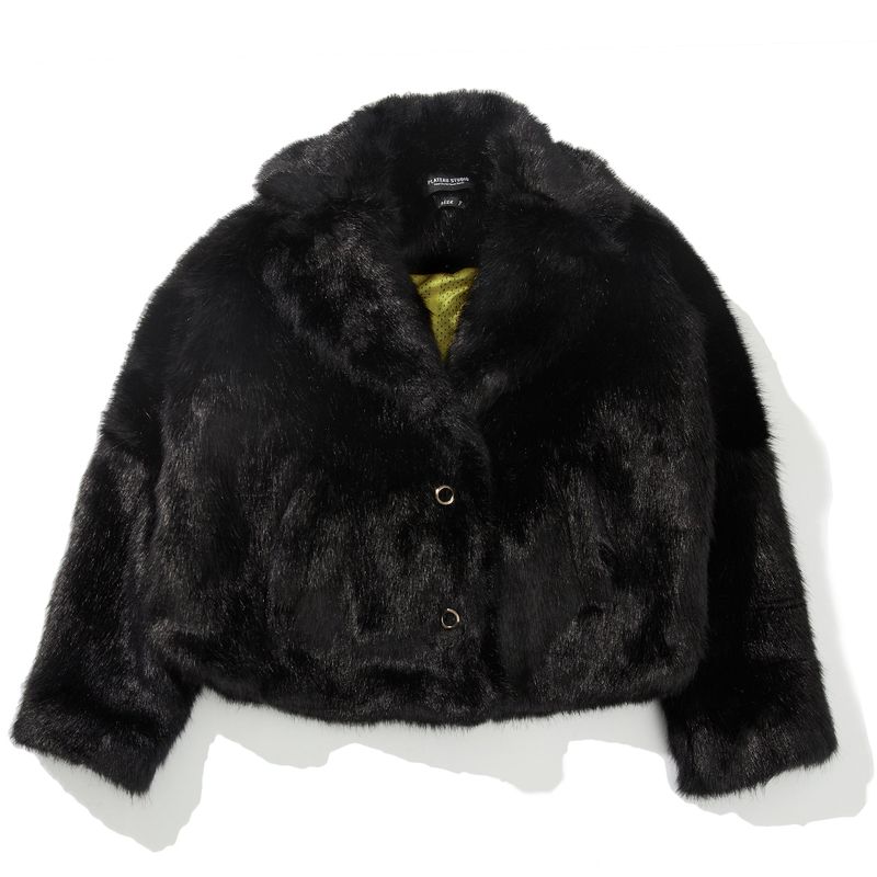 mohair crop jacket