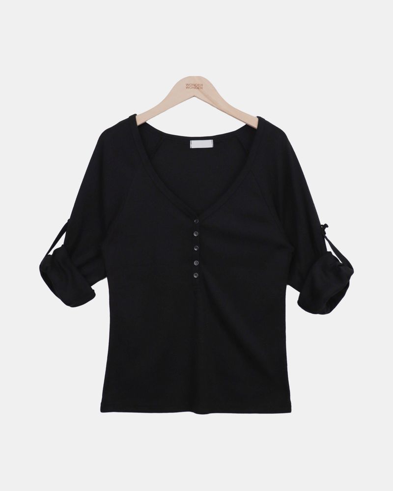 Siniz Roll-Up 7-Sleeve T-Shirt