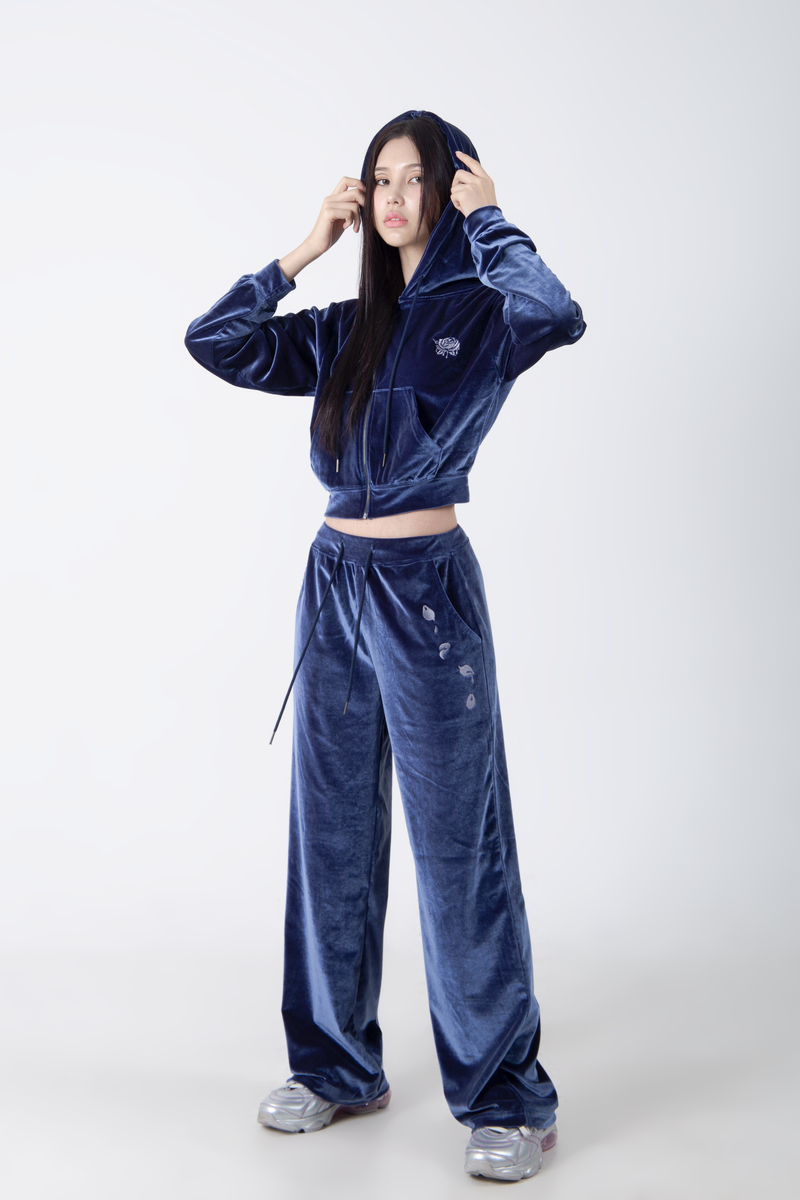  DARLING, YOUR SWEATPANTS ! #VELVET BLUE