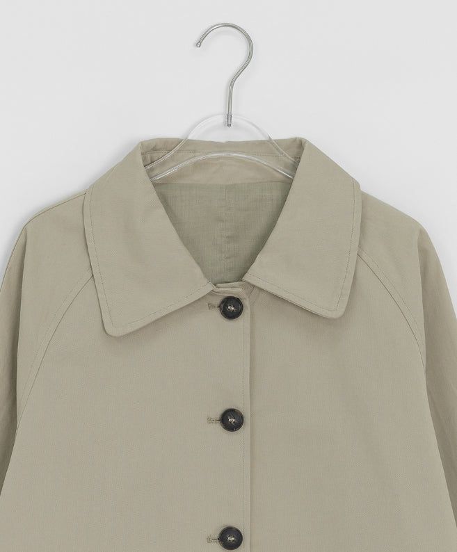 Hitali Cotton Trench Half Jacket