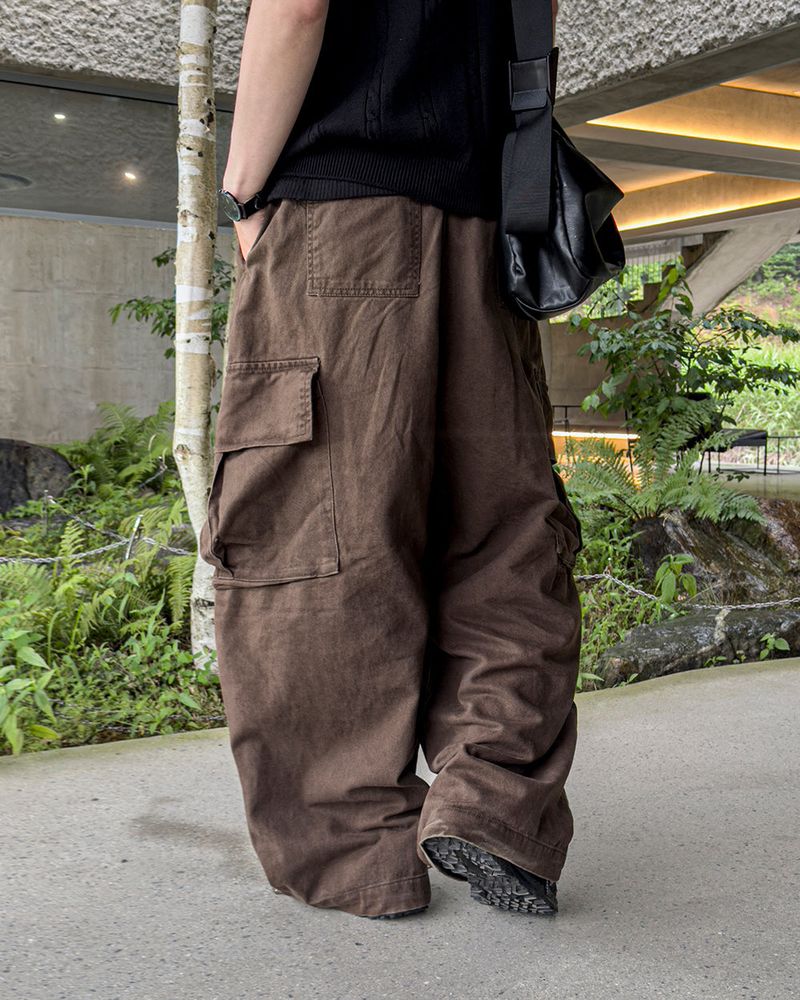 Kabl Hilter Wide Cargo Pants