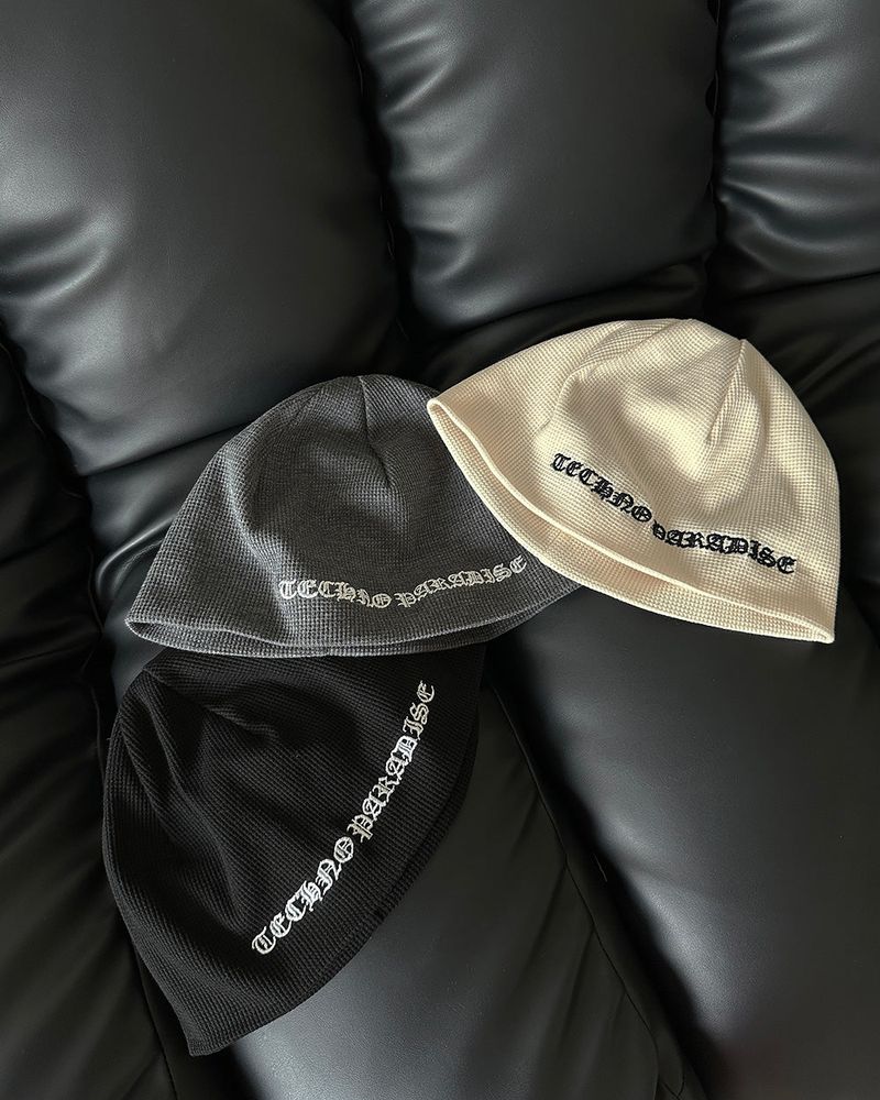 Lettering Unisex Beanie