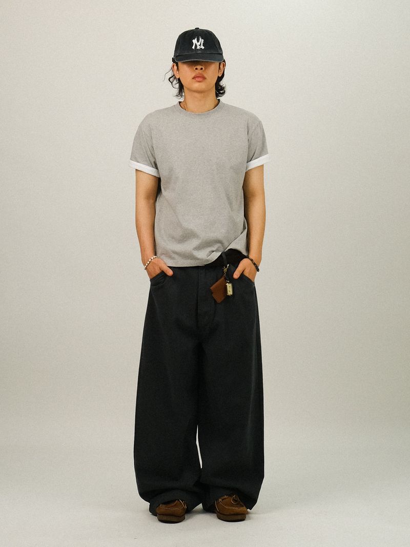 HA Roll-up Layered Muscle Fit 1/2 T