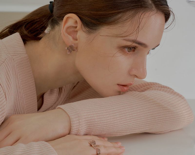 Rose Blossom Open Ring