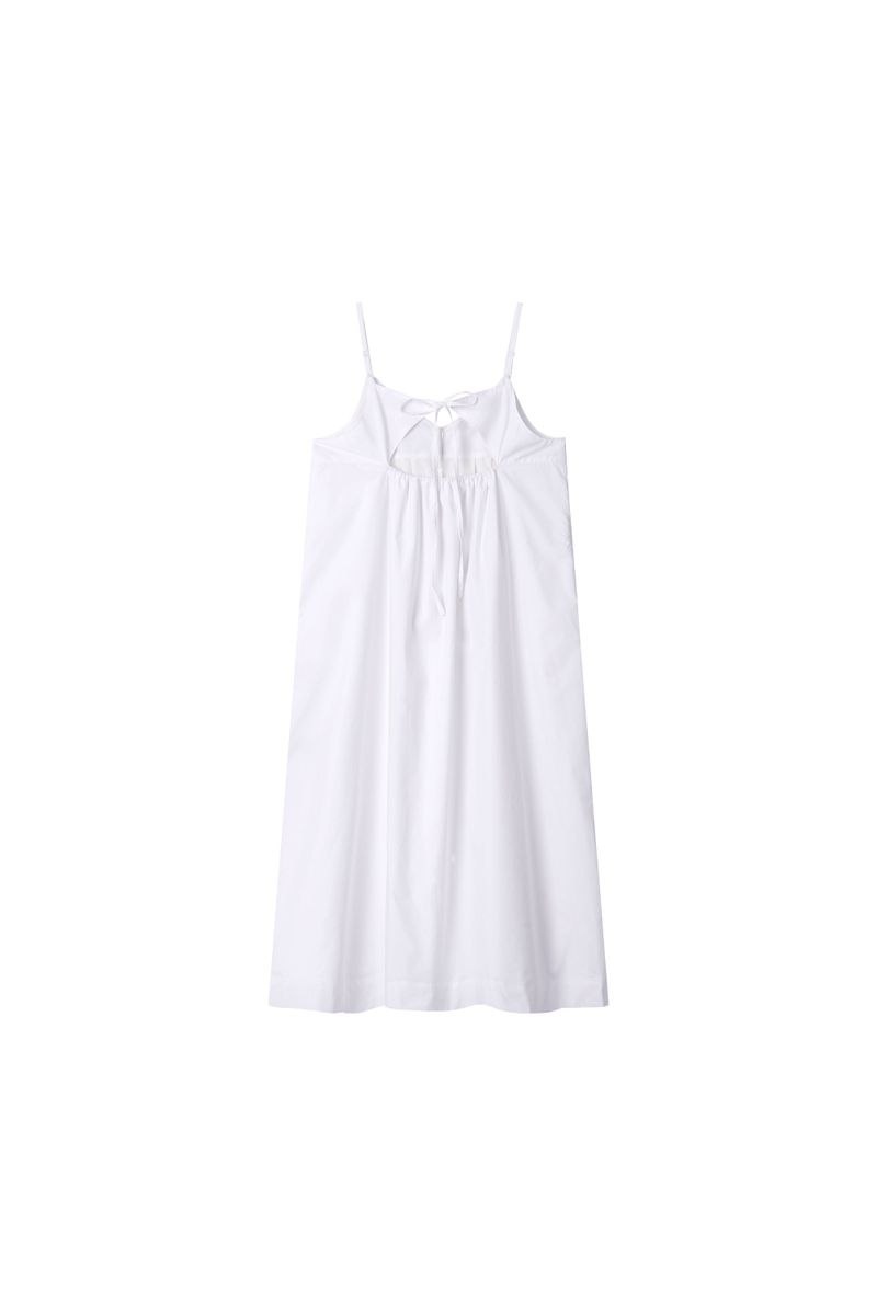 [3rd-Order]LAYERED SLEEVELESS LONG DRESS (WHITE)