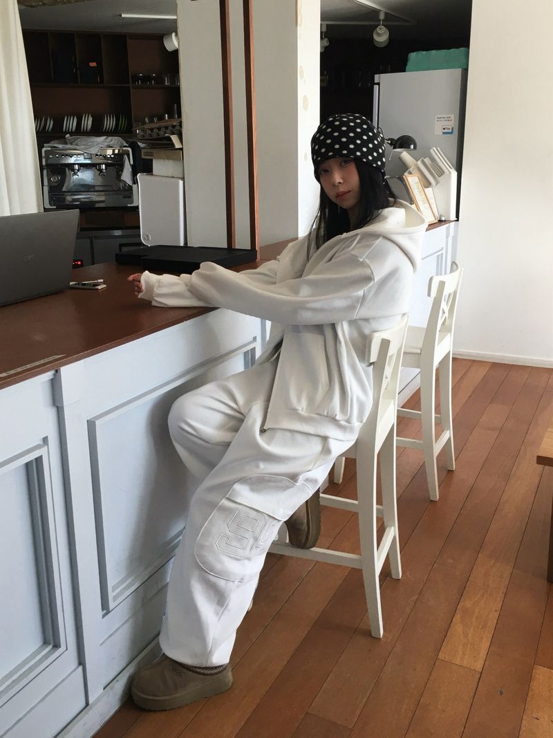 [SET] 99 Round Sweat Hoodie (3c)