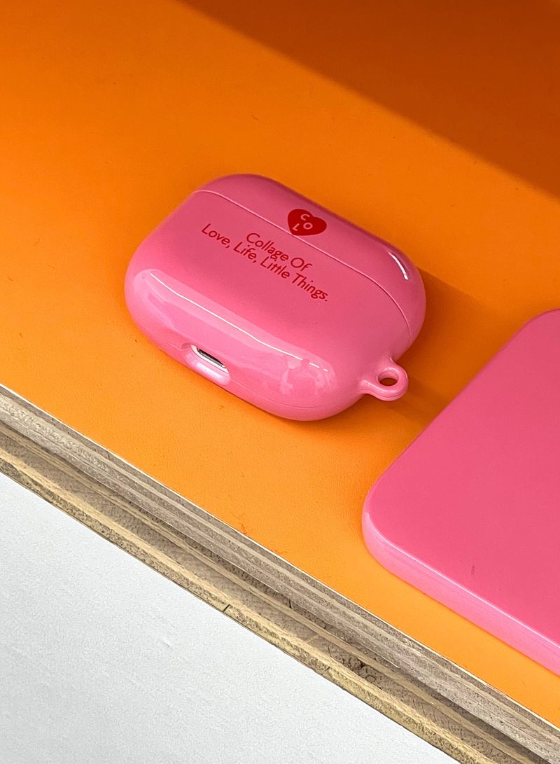 Heart Logo Airpods Case (3color)