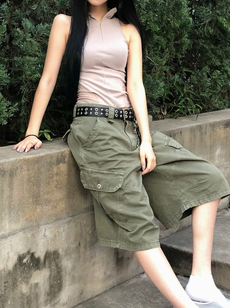 Cargo Bermuda Pants