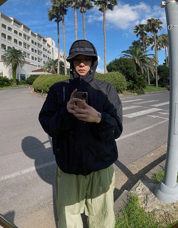 HOLY IN CODE（ホーリーインコード）の「No.0336 F hood string wind JK (7color)（Jackets/Outerwear）」