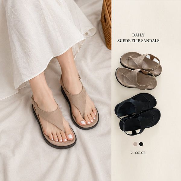 hijjoo（ハイチュー）の「26SS Suede Flip-flop Sandals（Shoes）」