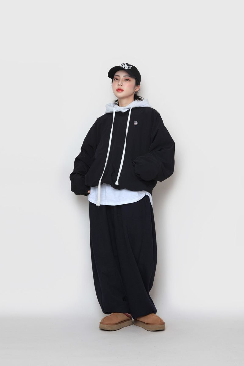 Anorak Warm-up String Sweatshirt