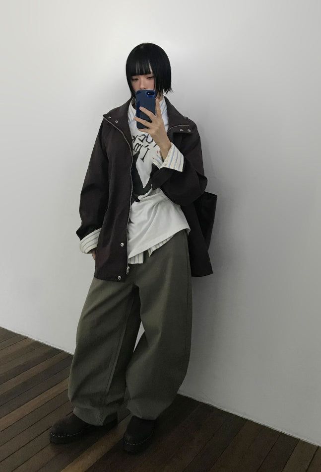 ROPE STRAP BALLOON PANTS