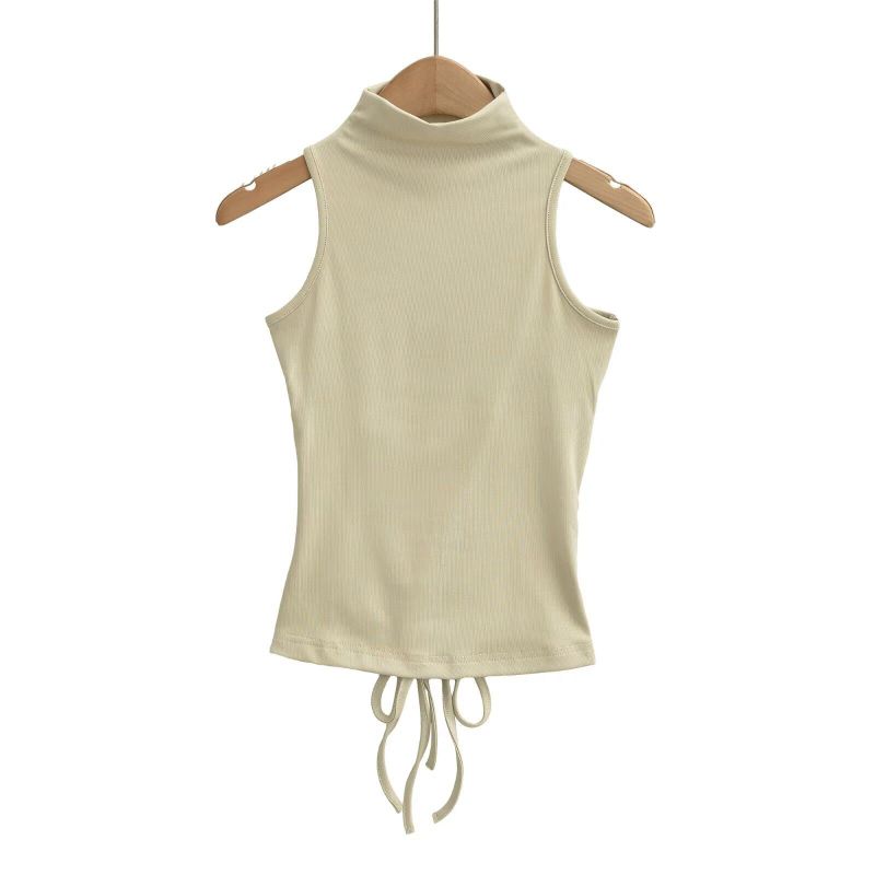 Leona Mock Neck Sleeveless