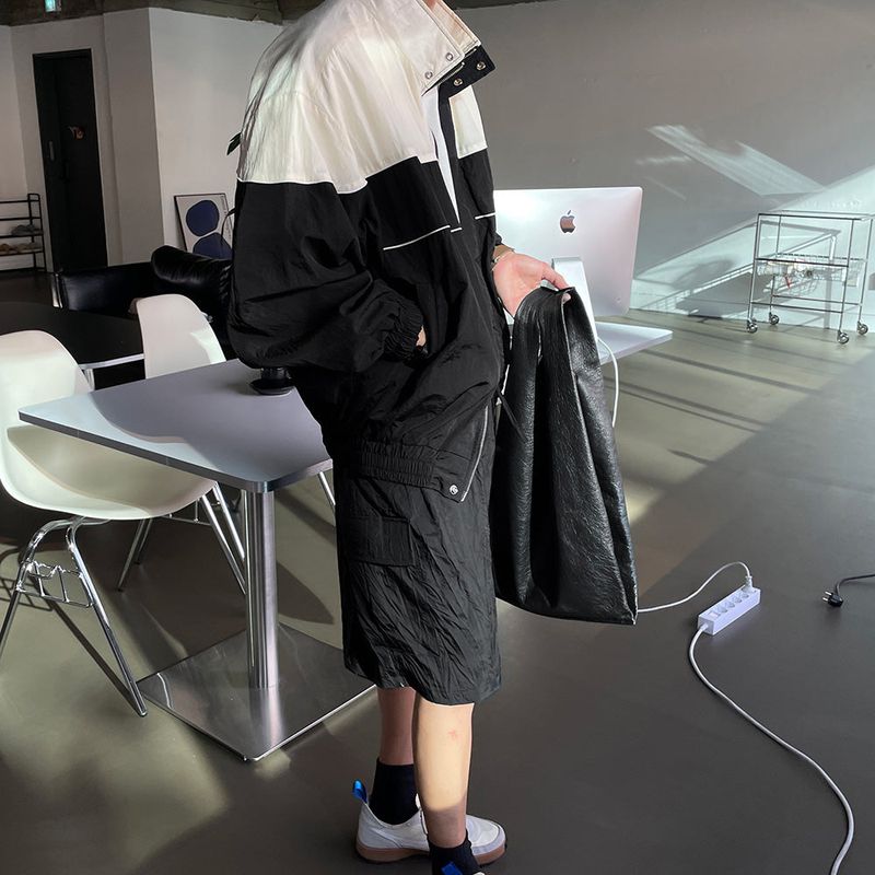 ASCLO Wrinkle Bermuda Pants (3color)