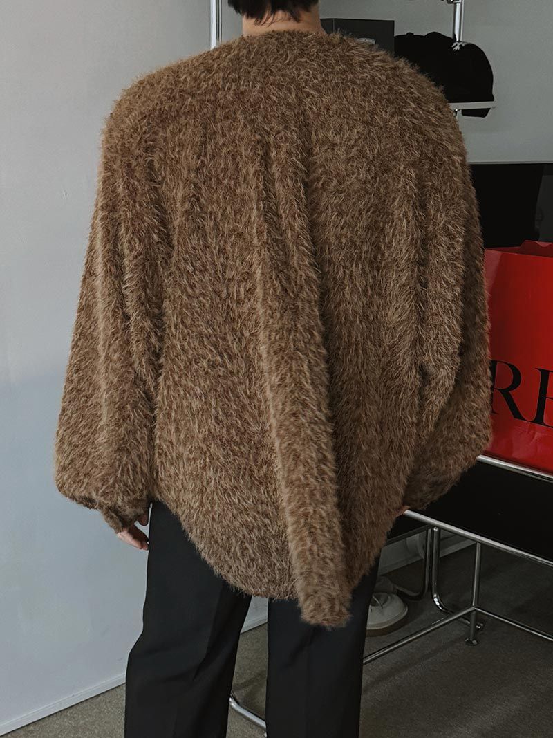 ASCLO Cloud Fur Cardigan (4color)