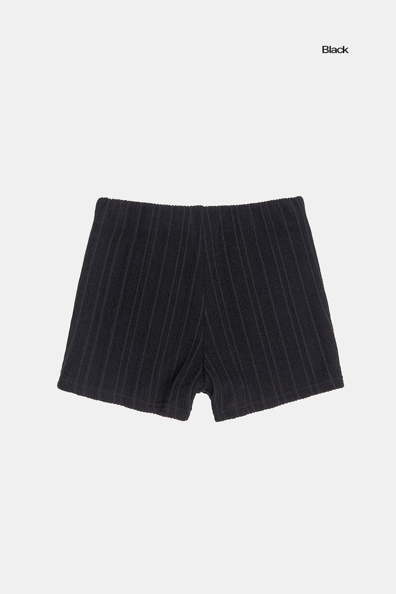 Churro ribbed short pants