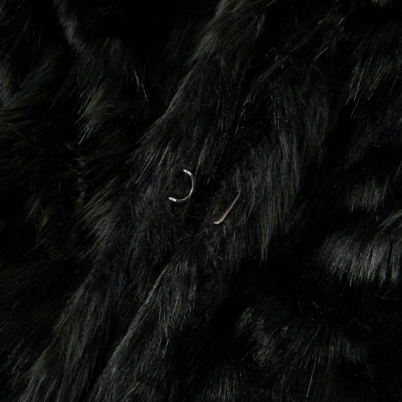 Popo fur jacket BLACK