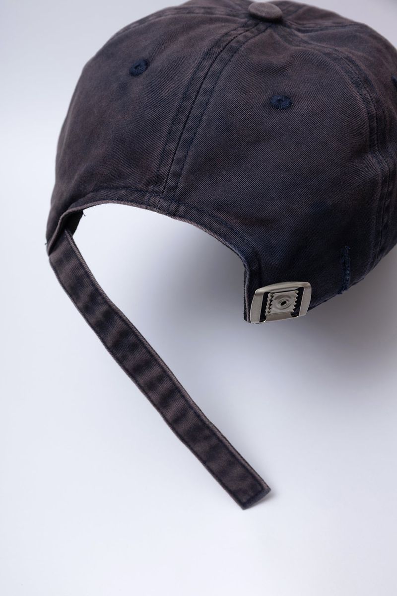 TWILL FADED RANDOM STITCH EMBROIDERY PATCH WASHED BALLCAP