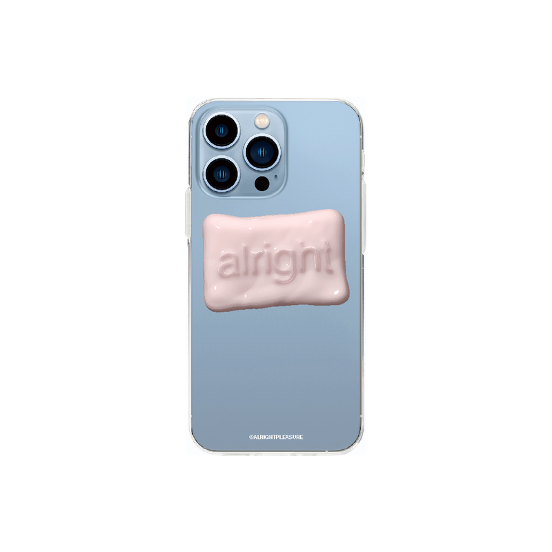 pink love Alright Phone Case