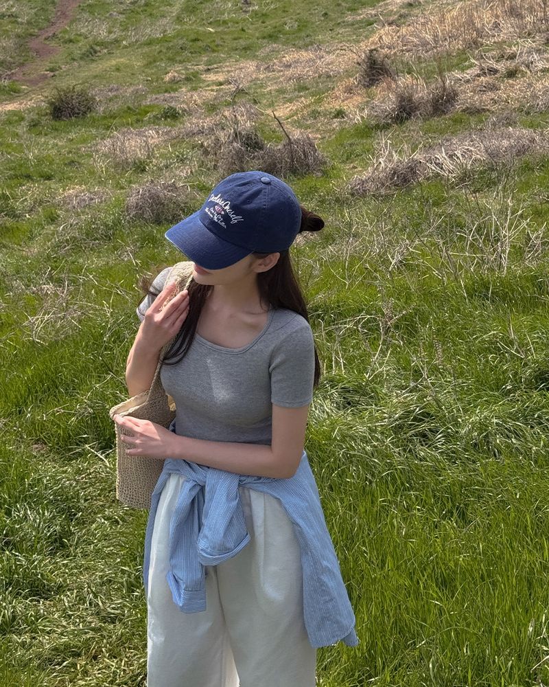 Once lettering ball cap