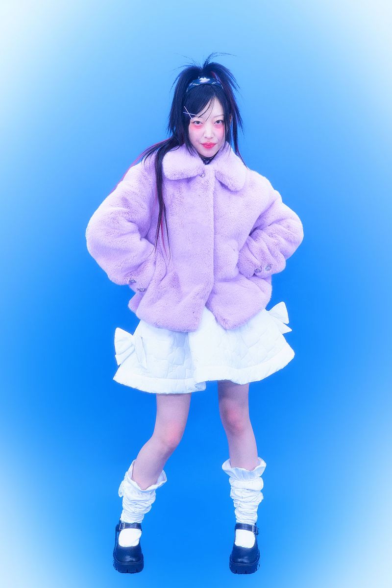 Soft Love Fur Jacket (Lavendar)