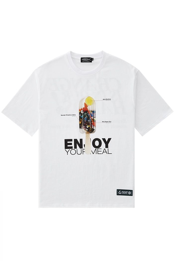 HOLY NUMBER 7(ホーリーナンバーセブン)の「2 T-SHIRT ICE CREAM_WHITE(Tops)」
