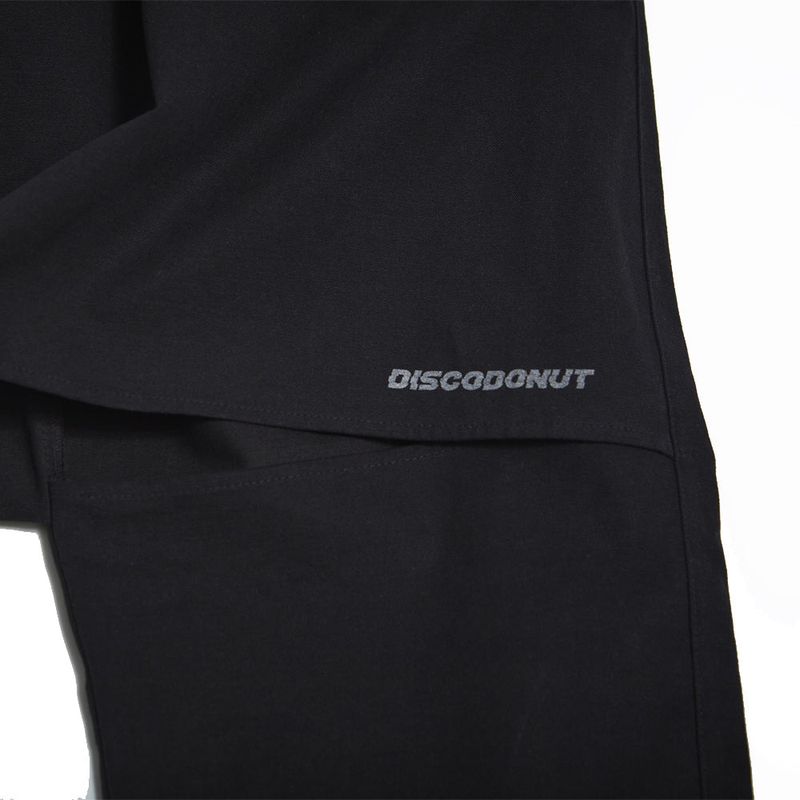 banding half cut long pants_bk