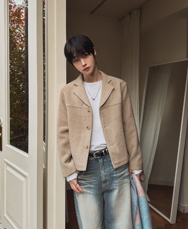 2PLAN（ツープラン）の「ケニーウールクロップブレザー（ジャケット/アウター）」