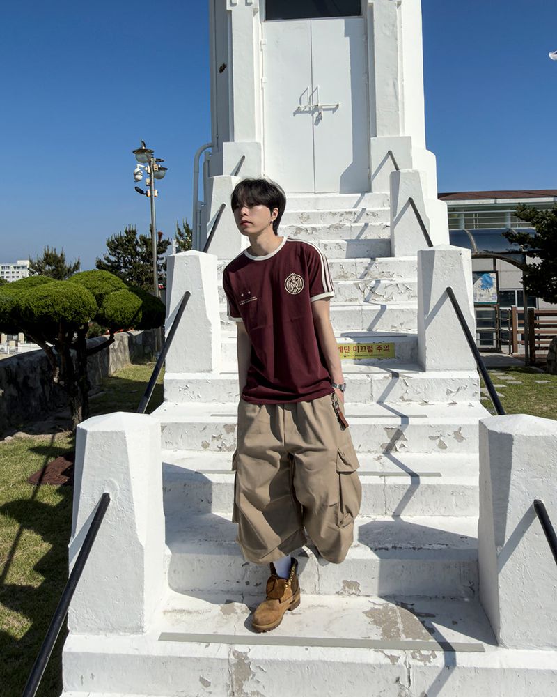 Jorbic 3D Cargo Bermuda Pants