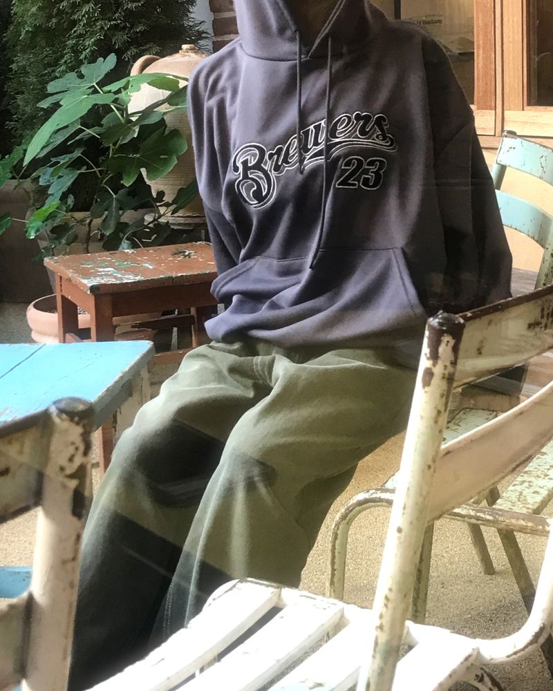 Oversized fit Brewers hoodie