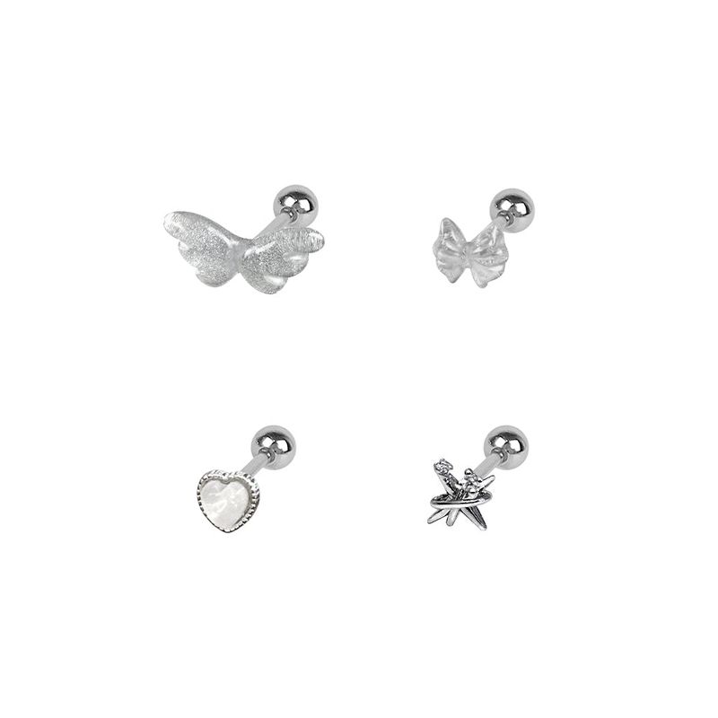 [SET] Baby Angel Ribbon Piercing