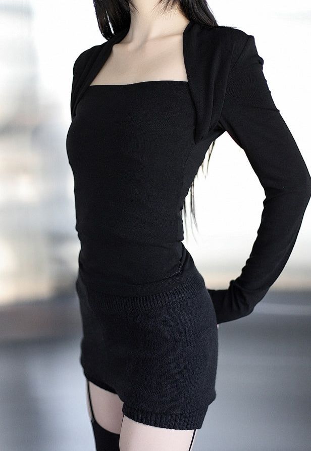 Fair Bolero Shirring Sleeves