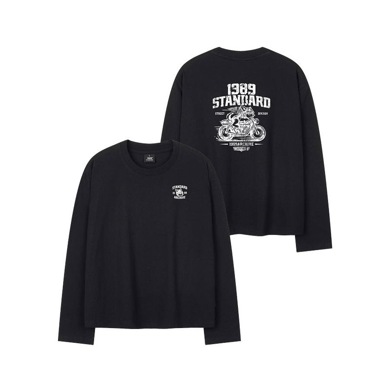 1989STANDARD（1989スタンダード）の「RIDING DOG 1989 Crop Long Sleeve(SKLSTD-0261)（Tops）」