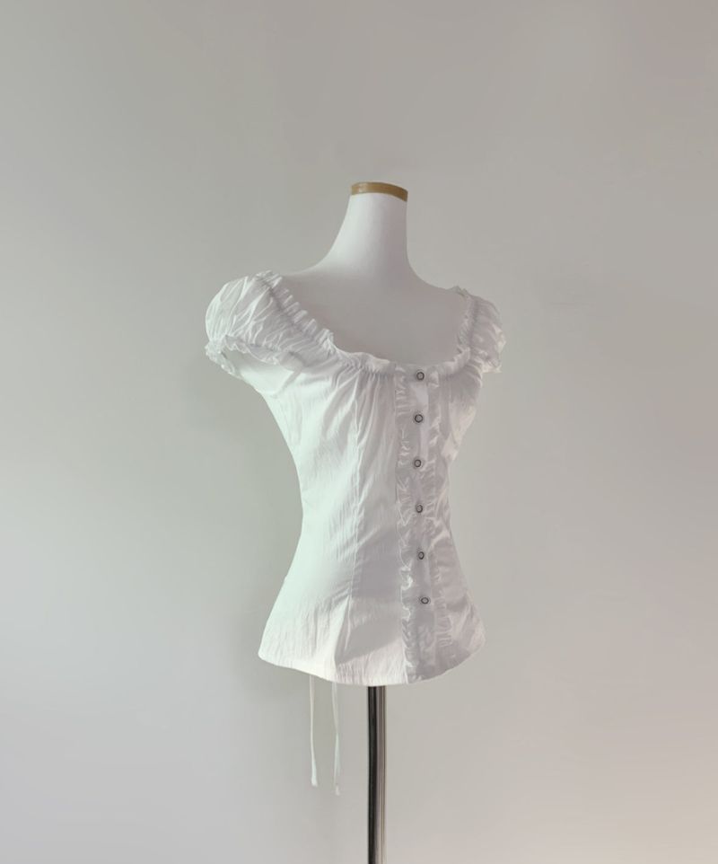 Keira corset lace blouse