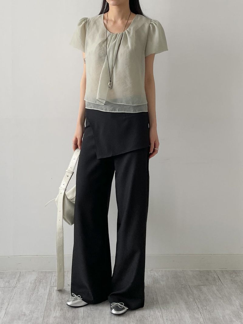 Mahal Wrap Semi-Wide Slacks