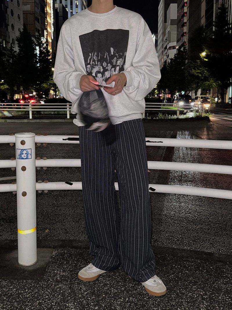 ASCLO Rough Boy Wide Pants (2color)