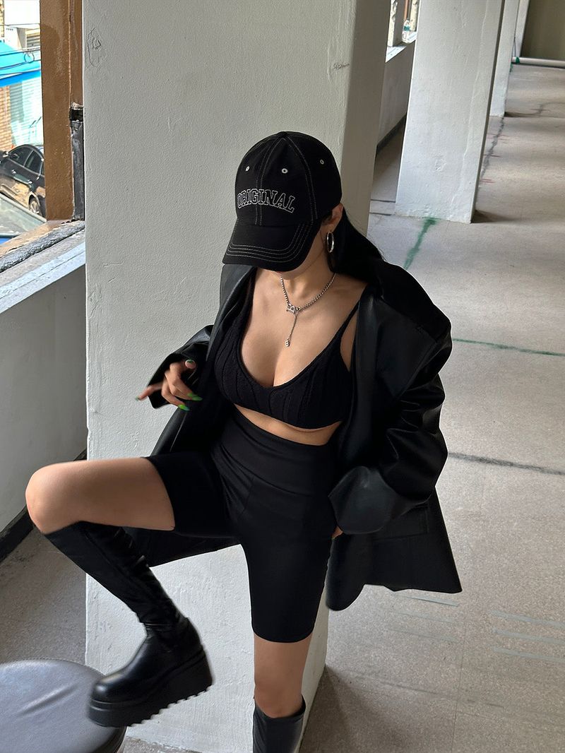 Delight-J(ディライトジェイ)の「leather oversized-fit blazer jacket(Jackets/Outerwear)」