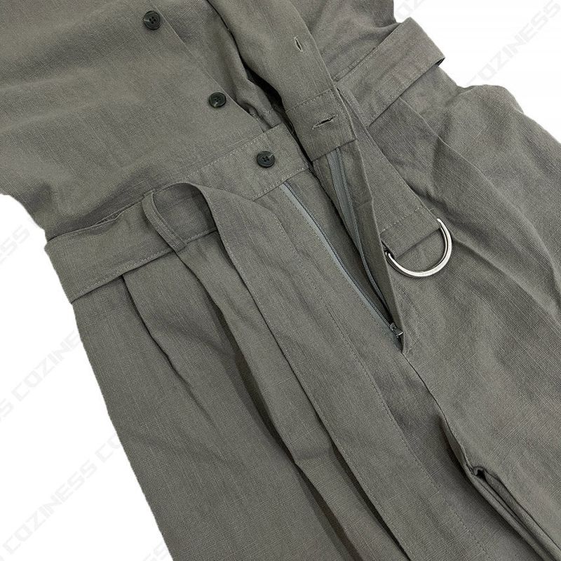 RO linen wide jumpsuit (3 colors)