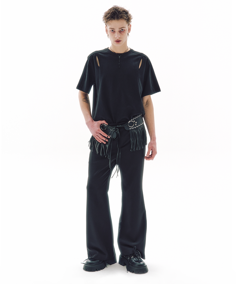 TRIP LINE BOOTCUT SLACKS