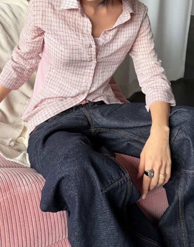 SIDE MIX CHECK SHIRT