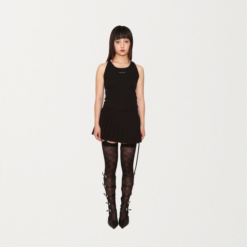 Angel shirring sleeveless 001