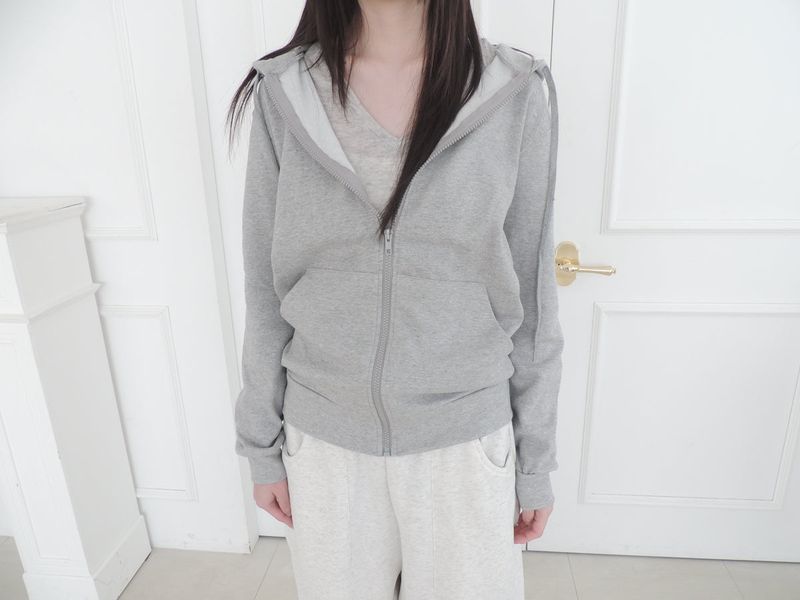 regular hood zip-up (4c)