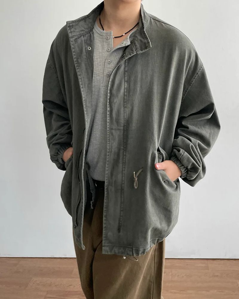 Patin Washed Short Field Jacket