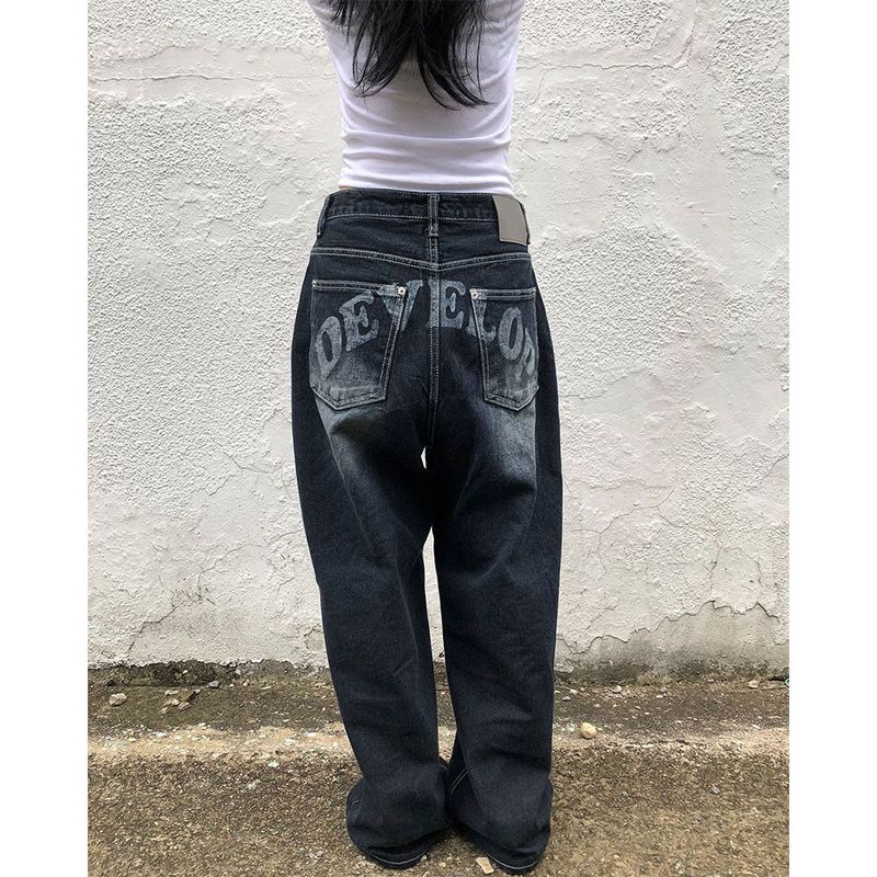 DEEP SWAY(ディープ スウェイ)の「Edge Logo Denim(Pants)」