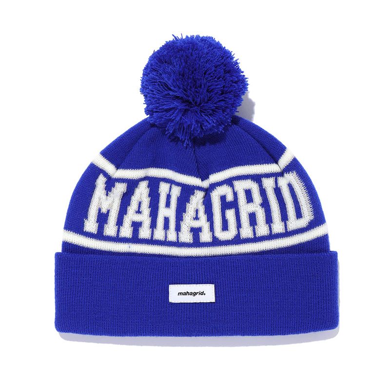 mahagrid（マハグリッド）の「COLLEGE POM POM BEANIE（Hats）」
