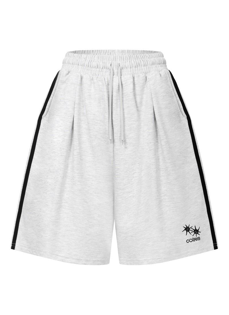 COIRIS（コイリス）の「EVRO SIDE TRACK LINE SWEAT HALF PANTS (2COLOR)（Pants）」