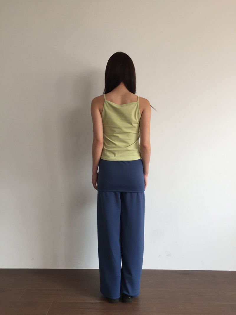 As-side button pants (2color)