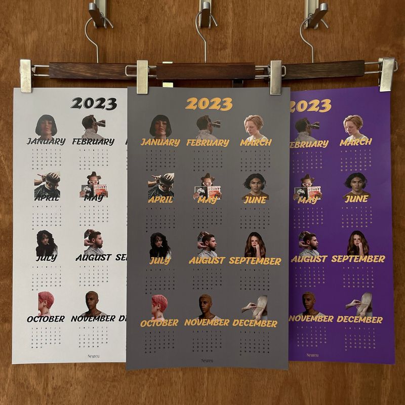 Color Poster Calendar