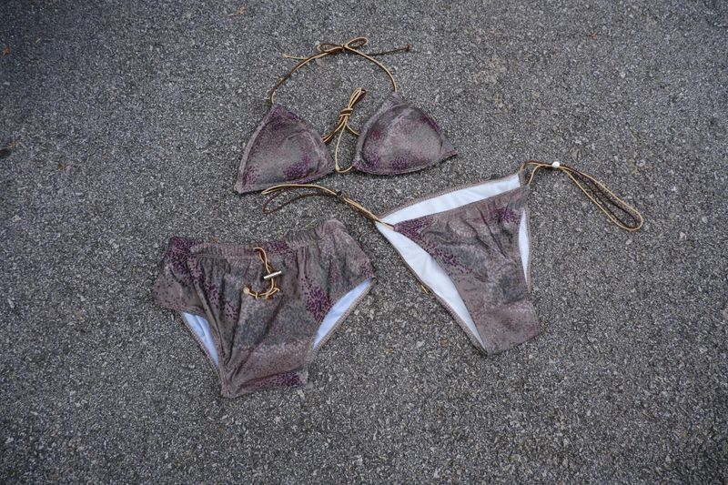 military strap bikini