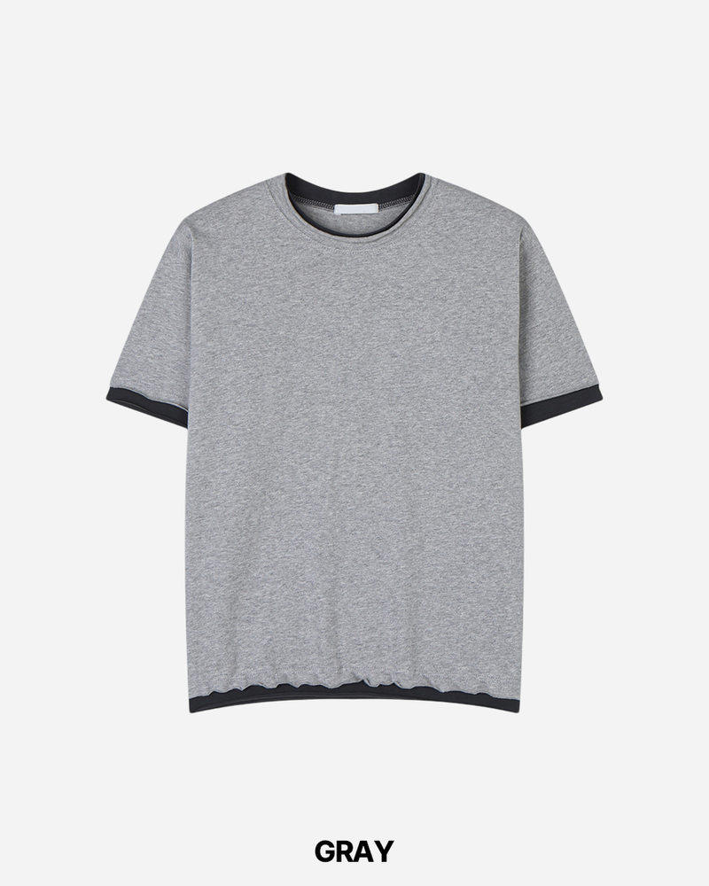 Under Layered Short Sleeve T